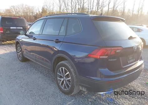 2021 Volkswagen Tiguan 2.0T S from USA, damaged, VIN 3VV0B7AXXMM101596